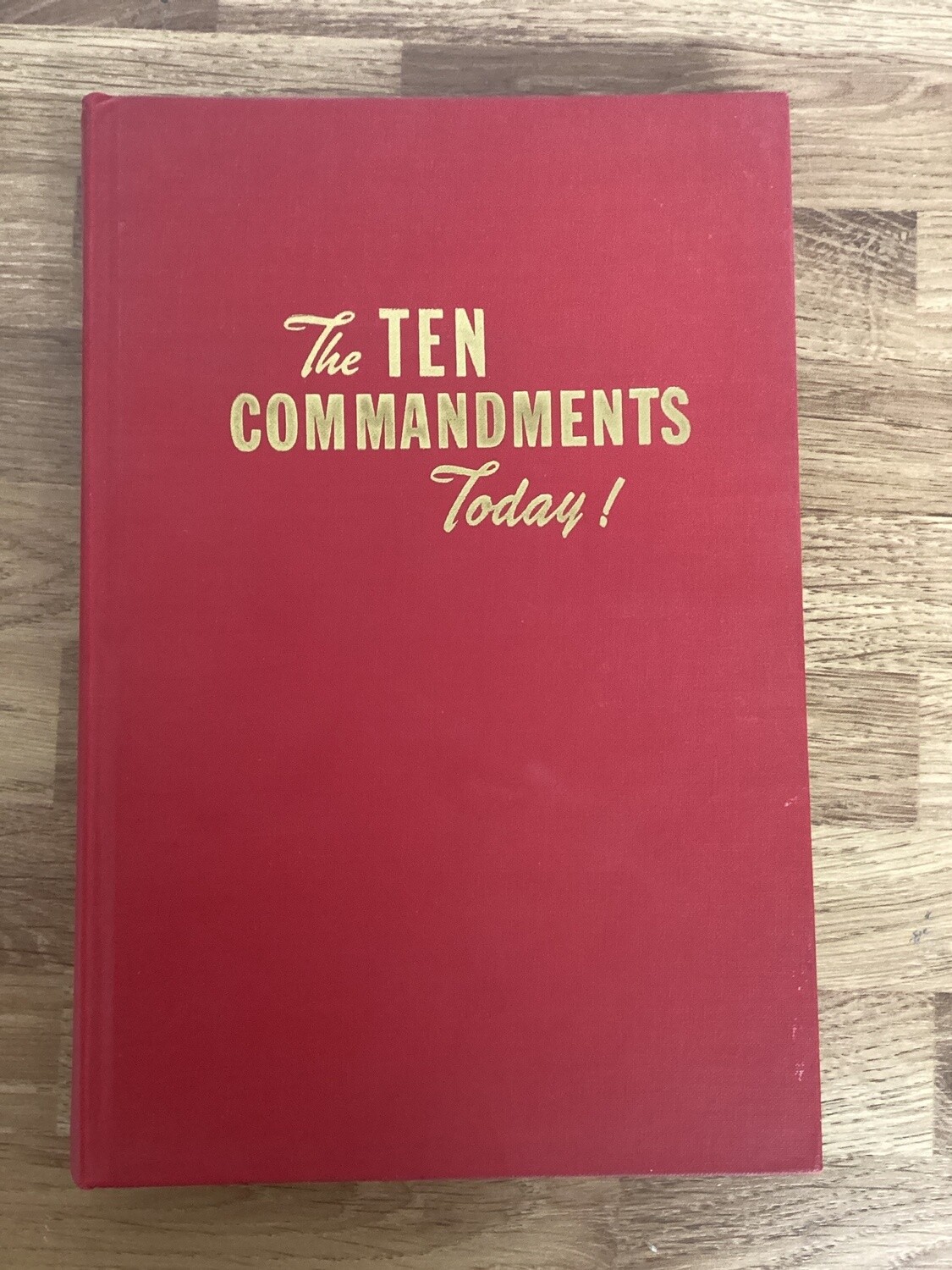 ***PRELOVED/SECOND HAND*** The Ten Commandments Today!