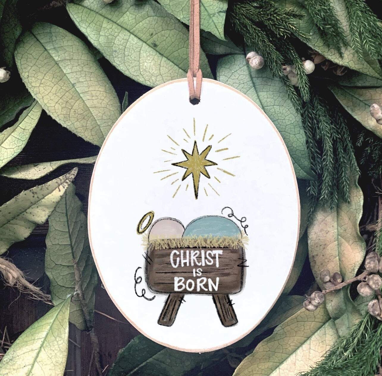 Christ Is Born, Christmas Ornament, Gift Giving, Ornament