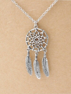 Jolyna Dream Catcher Necklace and Greeting Card