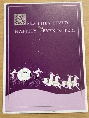 And They Lived Happily FORever After Card
