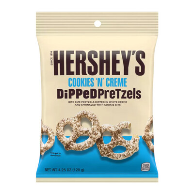 Hershey&#39;s Cookies N Creme Dipped Pretzels 120g