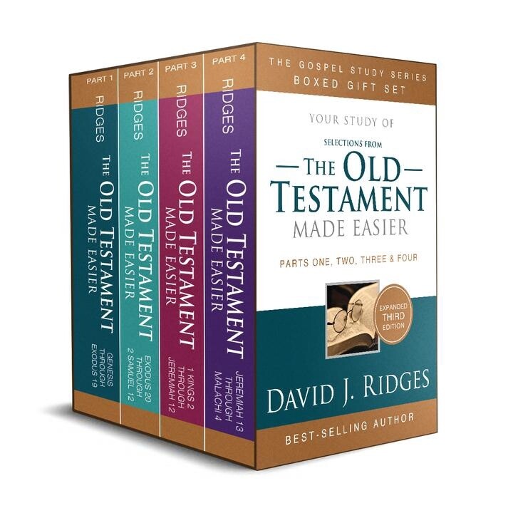 Your study of The Old Testament Made Easier, Box Set, David J Ridges