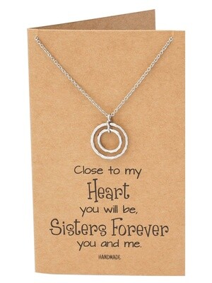 Moira Soul Sisters Necklace and Card