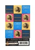 Press forward in Christ stickers