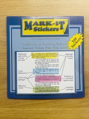 Scripture stickers - Mark-It Stickers