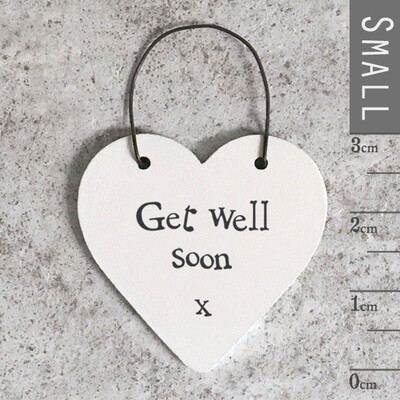 Little heart sign-Get well soon