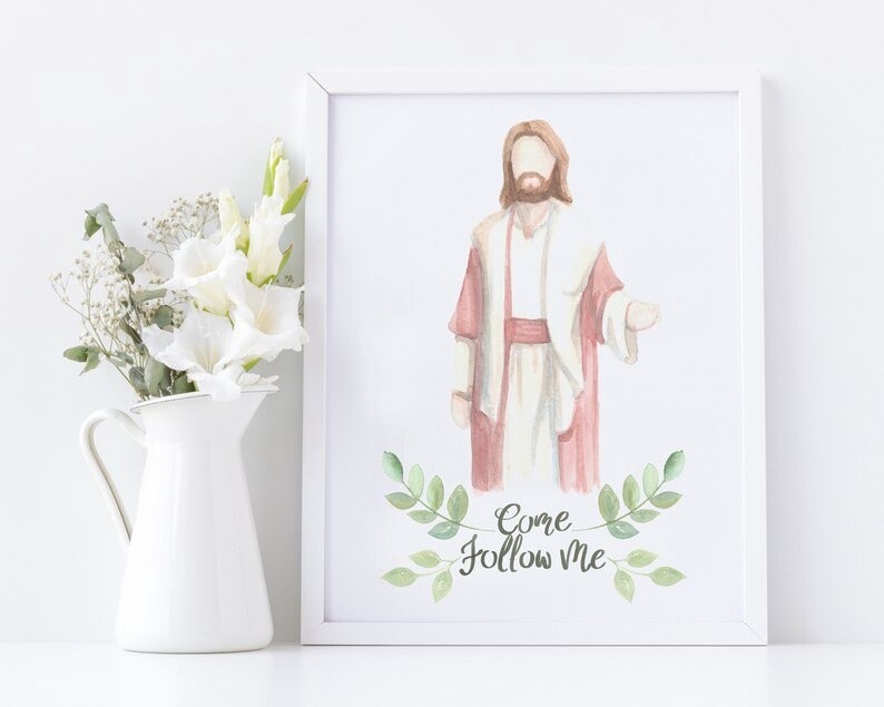 The Savior Come Follow Me - A5 Print Only