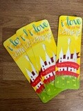 I love to see the temple bookmark