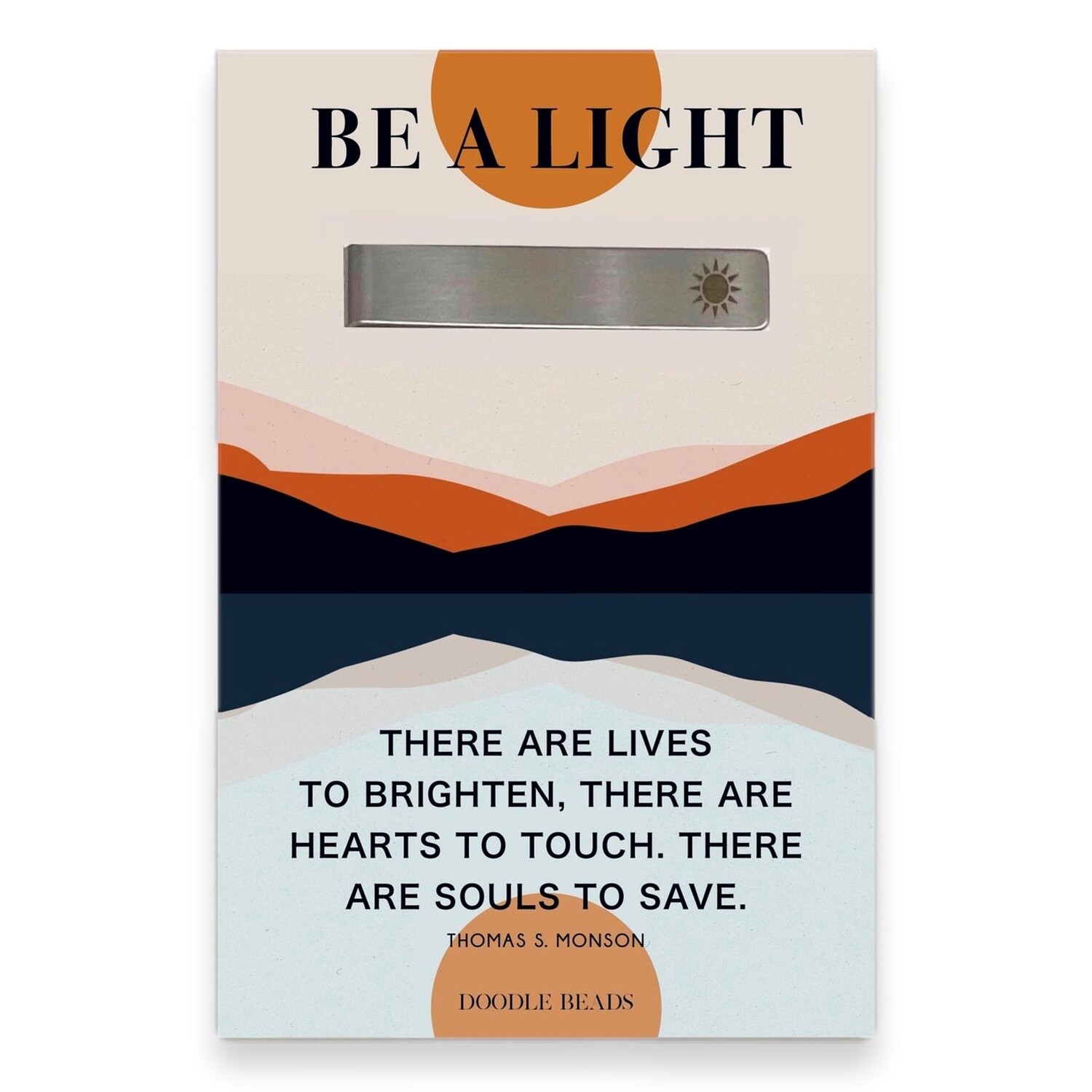 Be a light tie bar