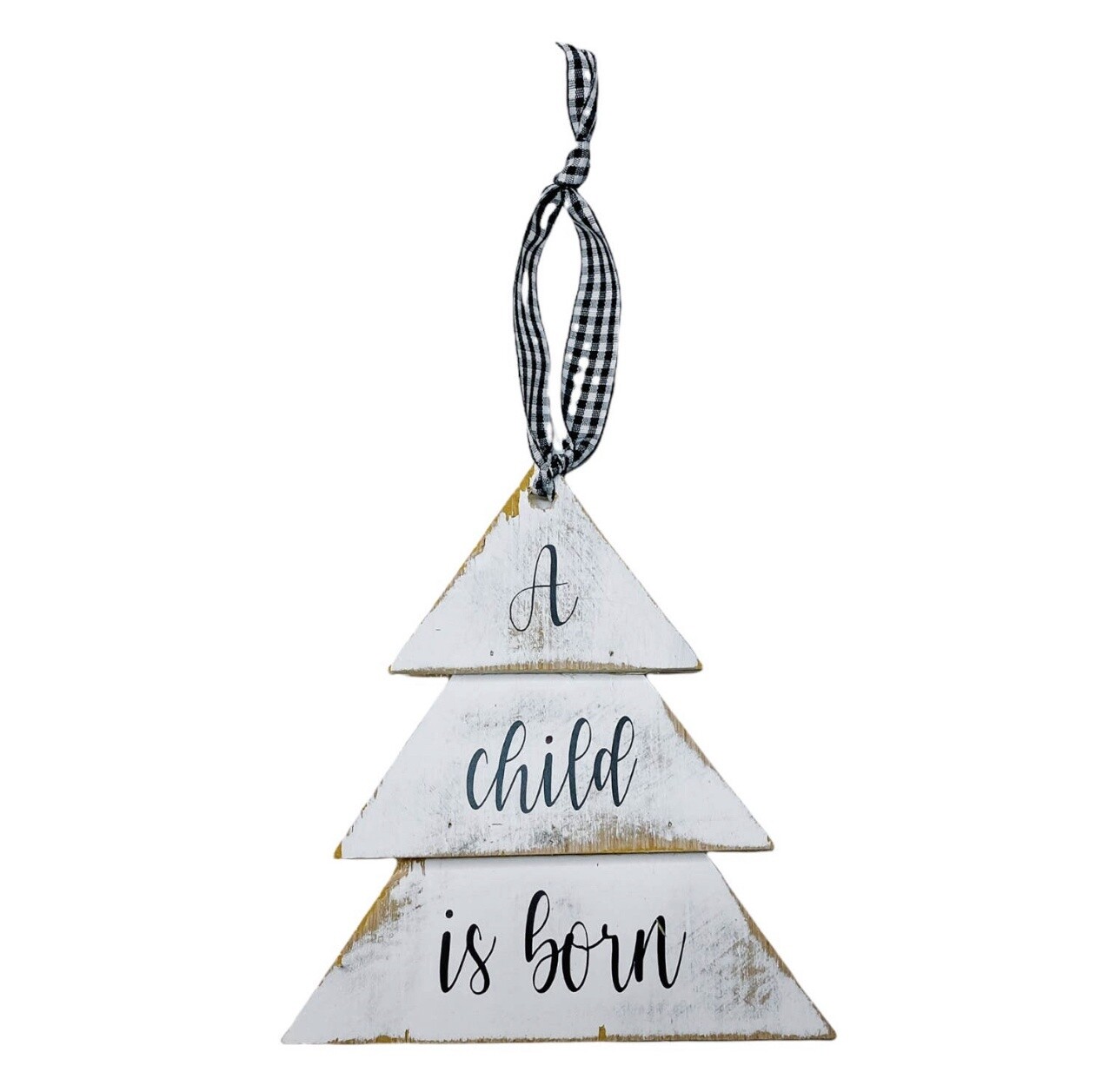 A Child is Born Tree Ornament