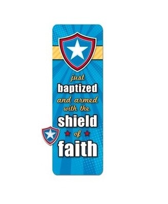 Shield of Faith Bookmark &amp; Pin Set