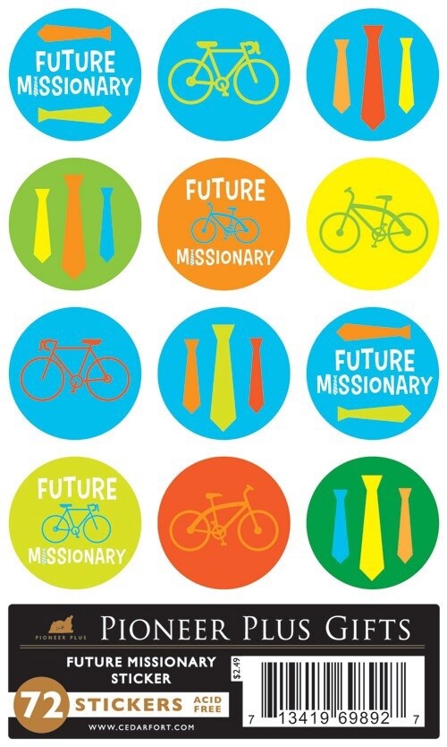 Future Missionary Stickers
