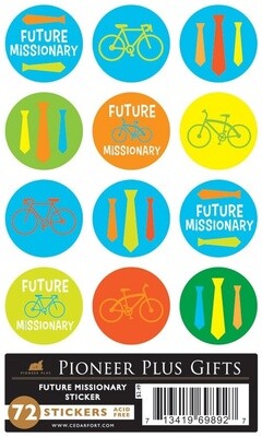 Future Missionary Stickers