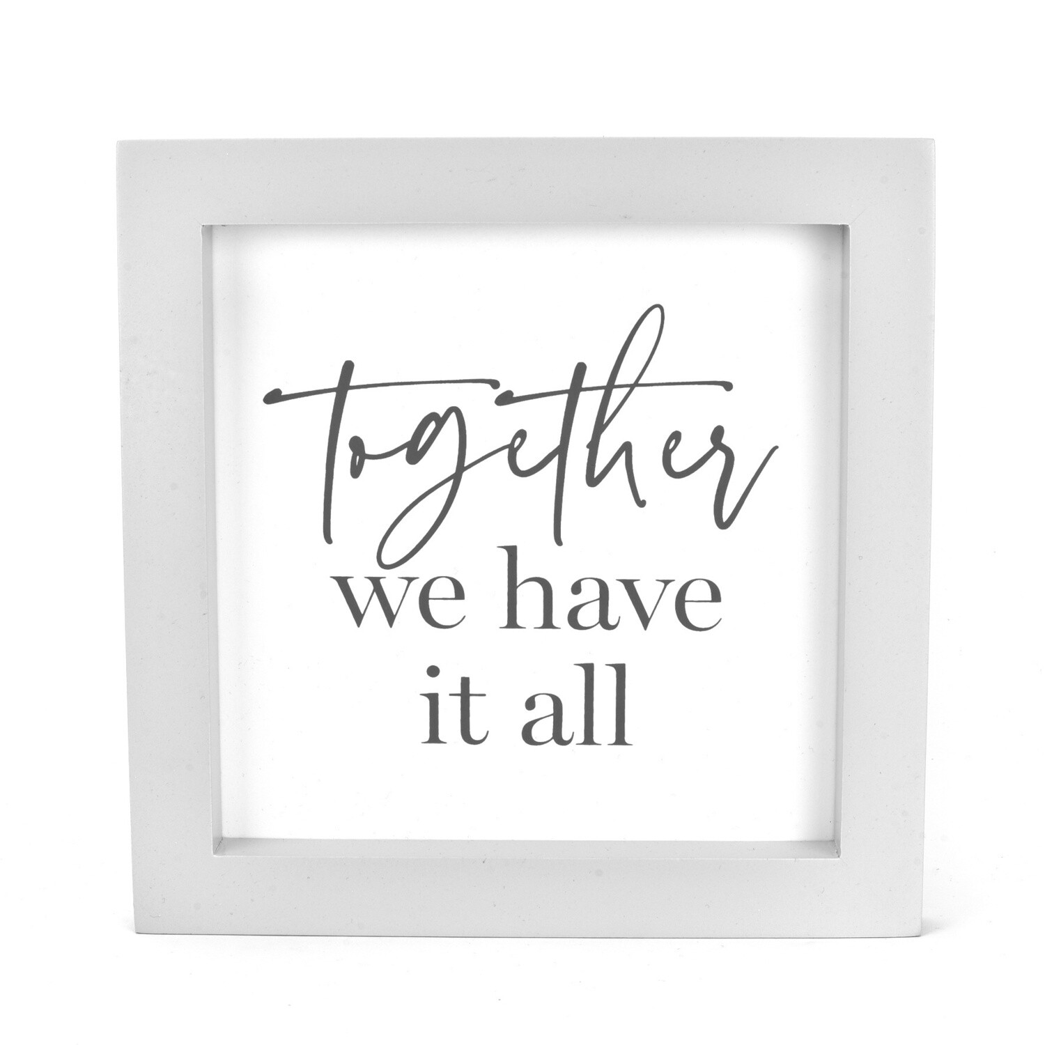 MOMENTS WALL PLAQUE - TOGETHER 22CM