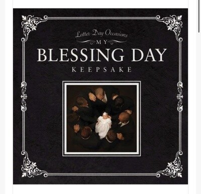 My Blessing Day Keepsake, staker