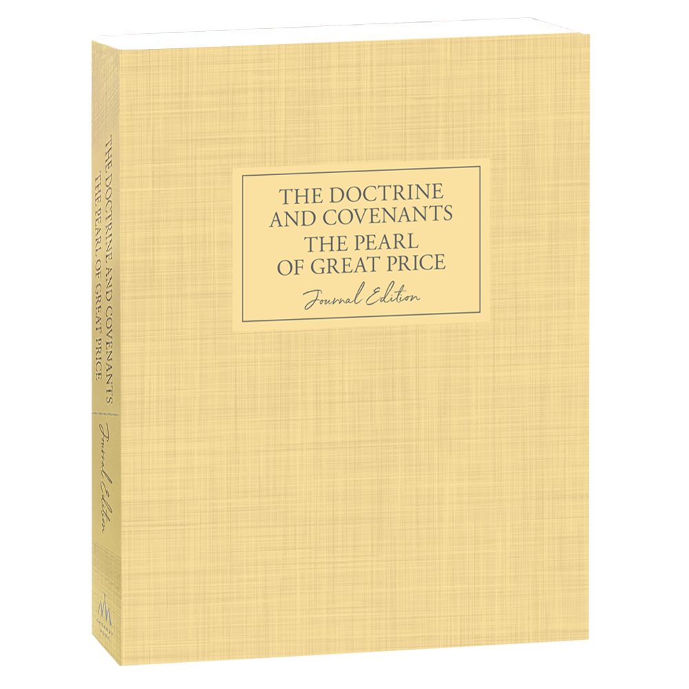 The Doctrine and Covenants and Pearl of Great Price, Journal Edition, Yellow Unlined