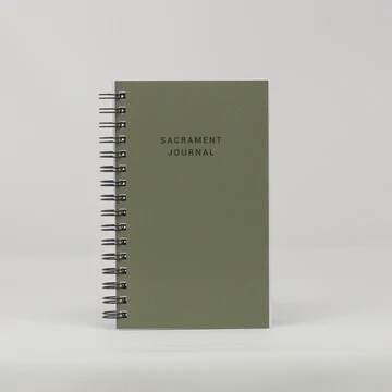 Youth Sacrament Journal Green