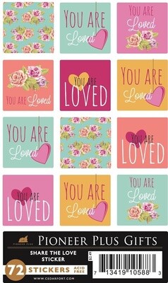 Share The Love Stickers