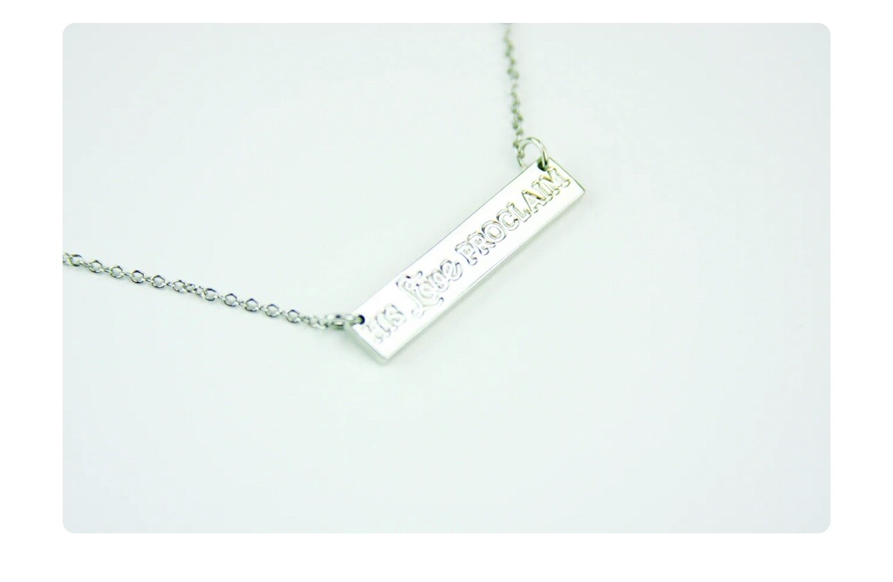 His Love Proclaim Necklace