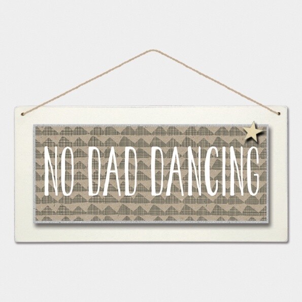 No dad dancing