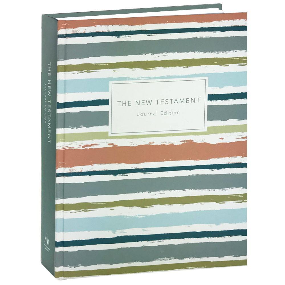 The New Testament Journal Edition, Stripes (No Index)