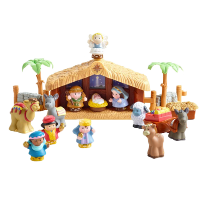 Little People Christmas Story 13-Piece Set by Fisher-Price