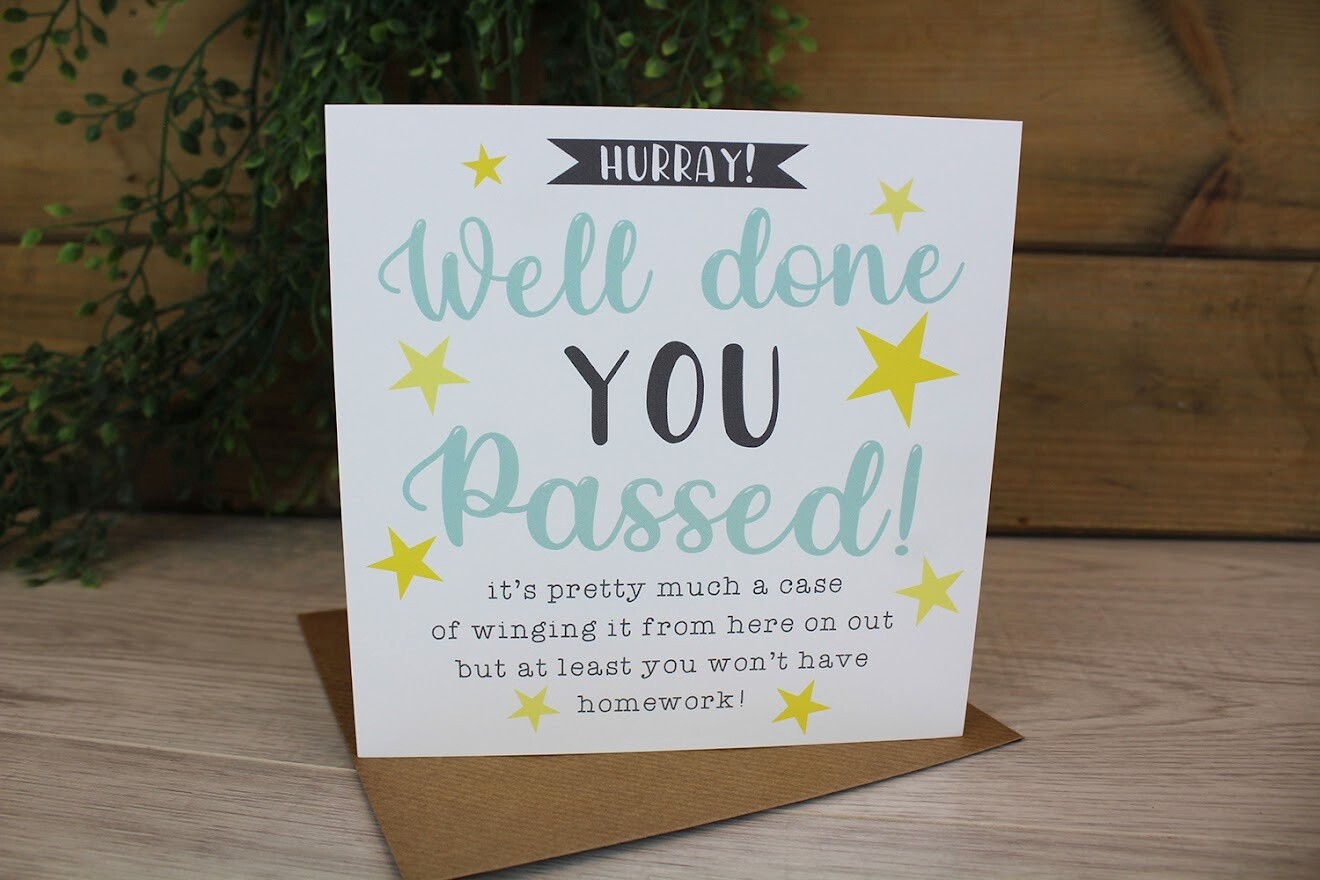 Well Done Card