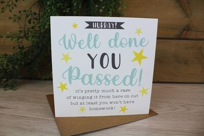 Well Done Card