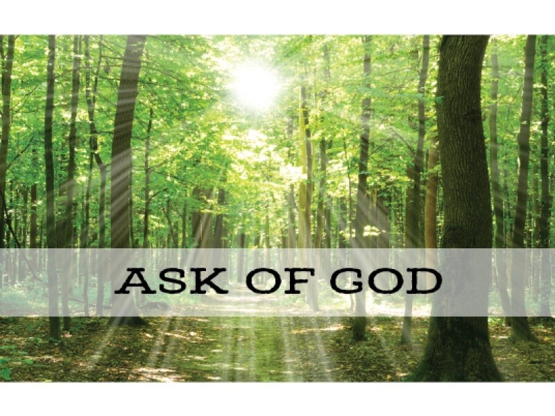 Ask of God - Recommend Holder