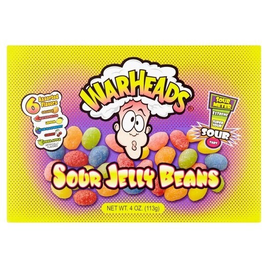 Sour Jelly Beans Warheads