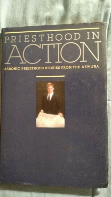 ***PRELOVED/SECOND HAND*** Priesthood in Action, Aaronic priesthood stories from the new era