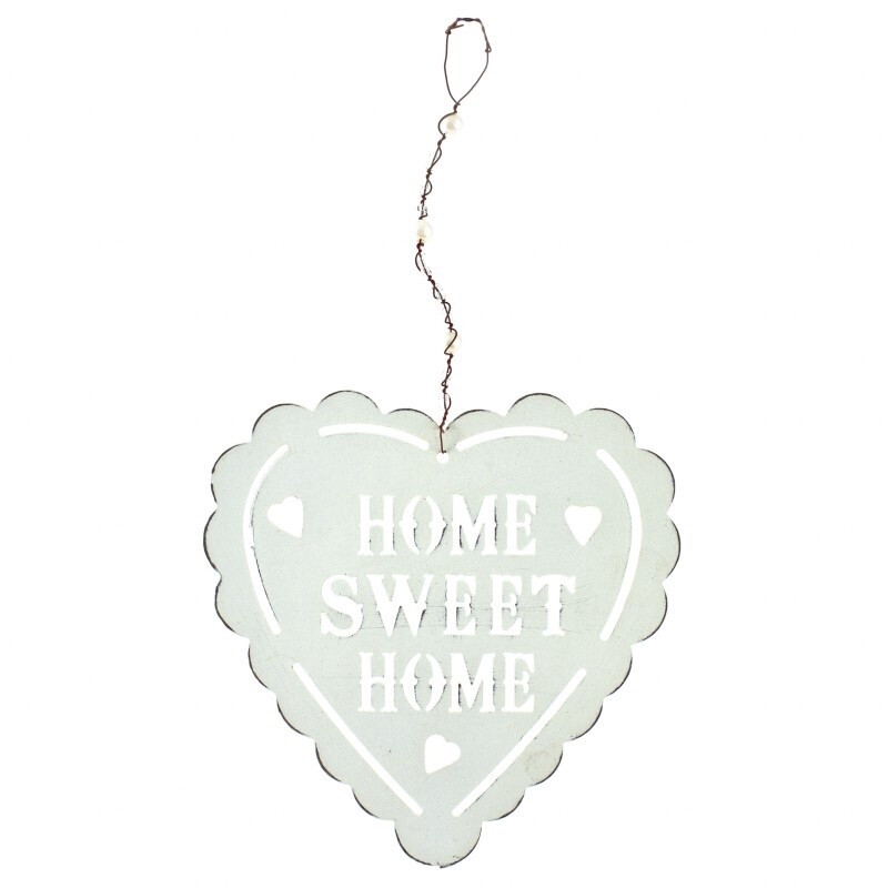 Home Sweet Home Heart Hanging Sign