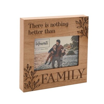 Wooden Frame - Family