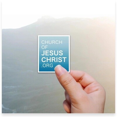 Church Of Jesus Christ Vinyl Sticker