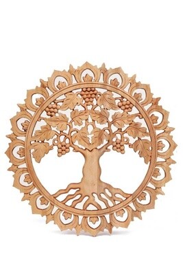 Tree of Life - carved from Camphor Wood