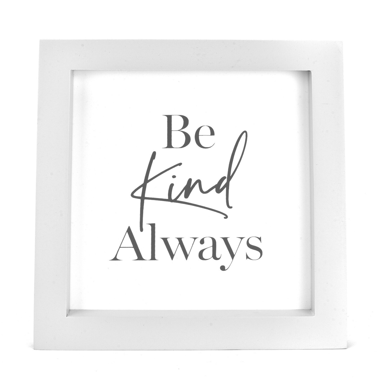 MOMENTS WALL PLAQUE - BE KIND ALWAYS 22CM