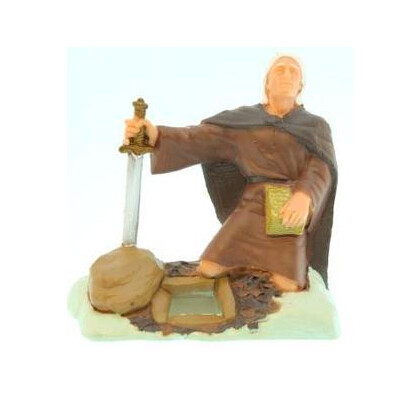 3&quot;Figure. Moroni, burying gold plates.