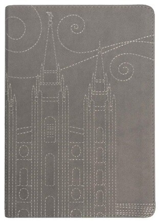 Stitched Temple Journal, Gray