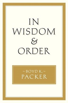 In Wisdom and Order