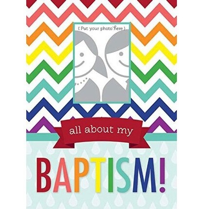 All about my Baptism. Rainbow Journal