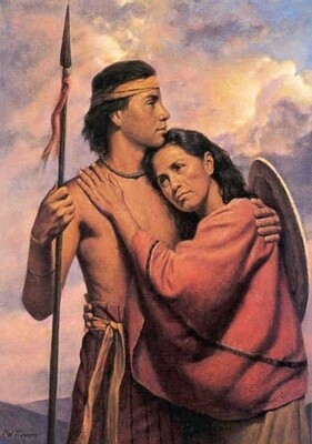 Farewell My Stripling Warrior 5x7 Print Del Parson