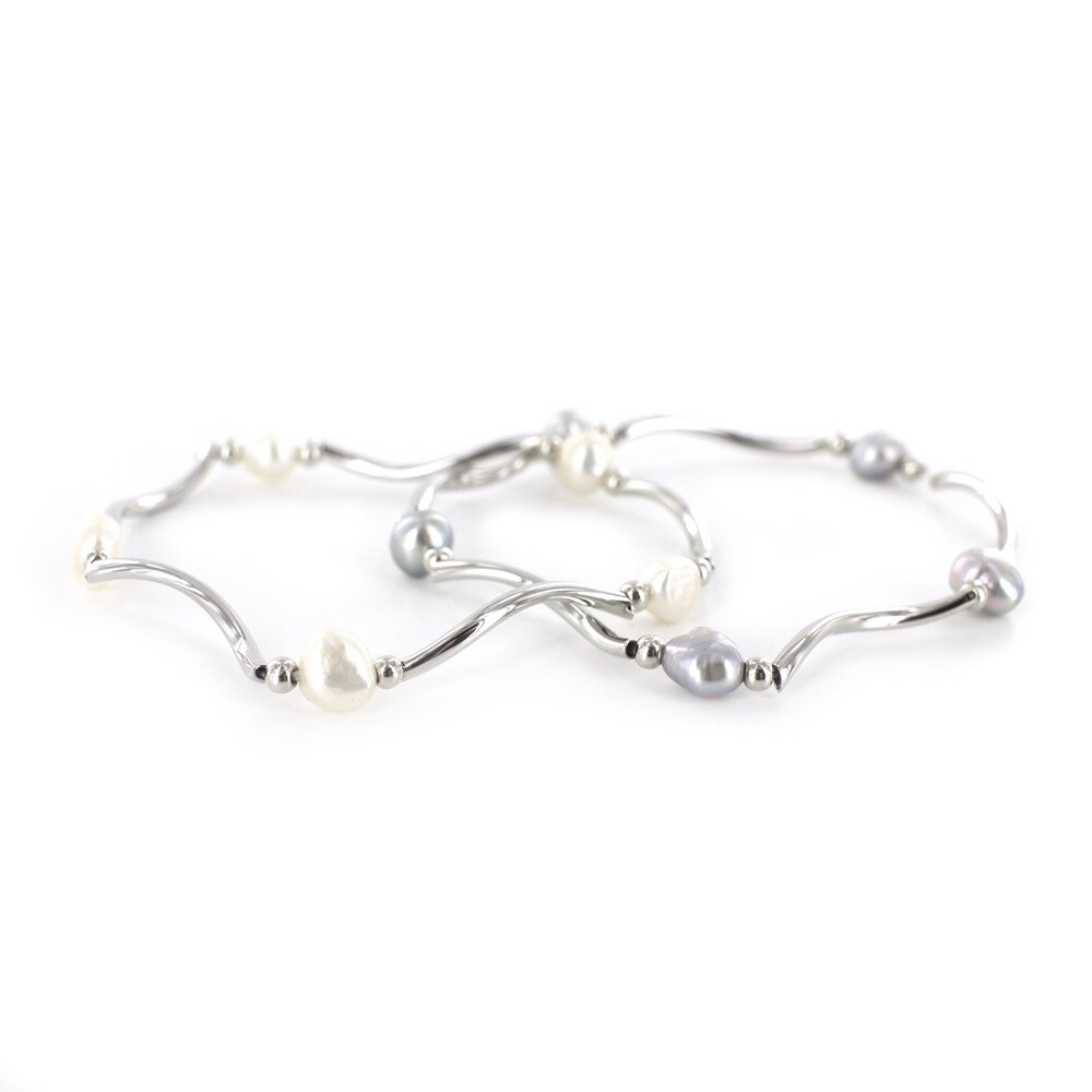Baptism Pearl Double Bracelet (pack of 2)