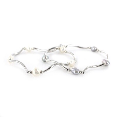 Baptism Pearl Double Bracelet (pack of 2)