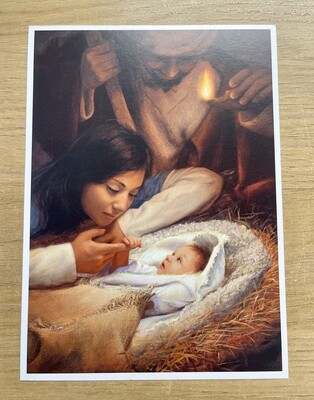 THE LIGHT OF THE WORLD 5X7 PRINT BY JAY BRYANT WARD