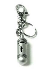 Oil Vial, Angel Moroni Satin