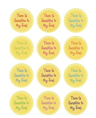 Sunshine In My Soul Stickers