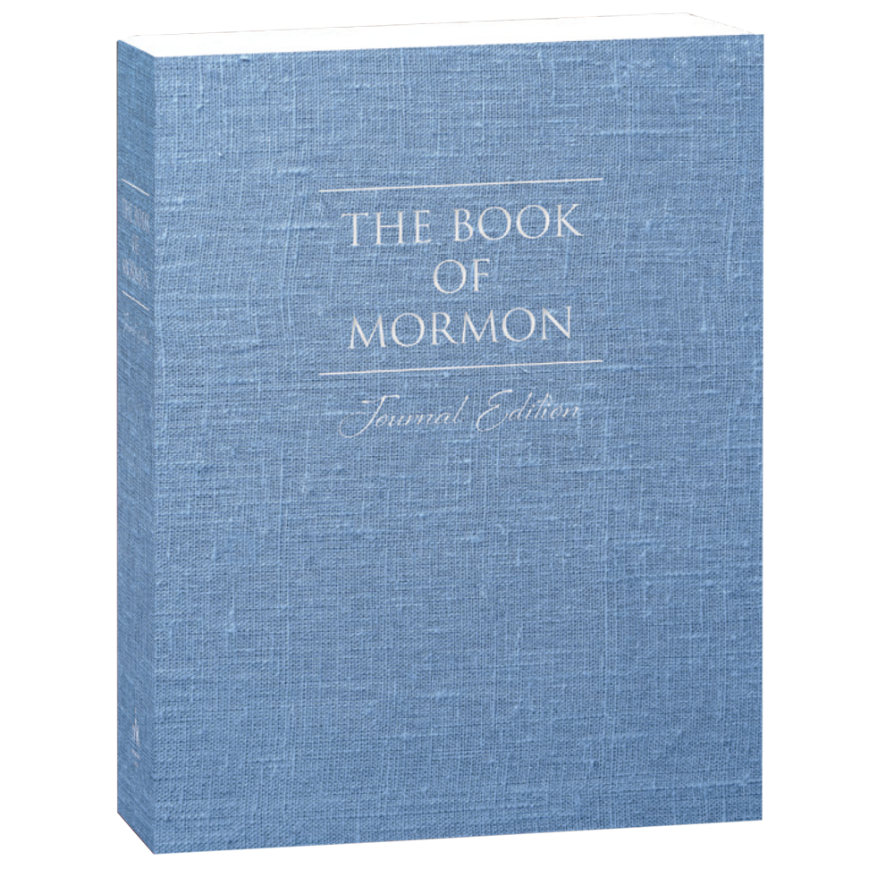 The Book of Mormon, Journal Edition, Blue Denim