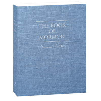 The Book of Mormon, Journal Edition, Blue Denim