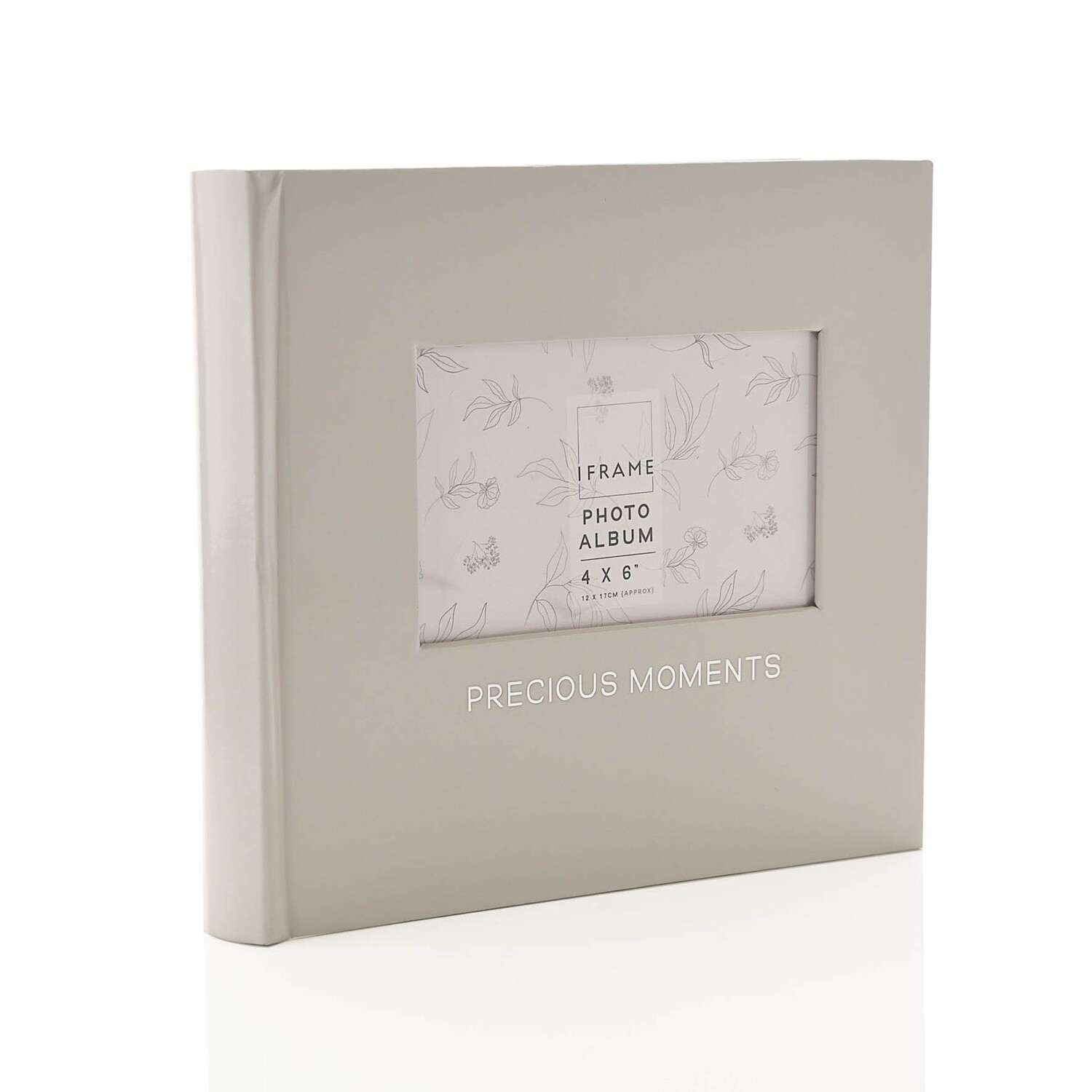 Photo Album in Grey &#39;Precious Moments&#39;