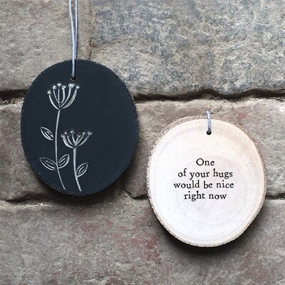One of your hugs - Silhouette hanger